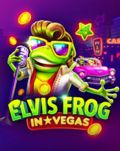Elvis Frog in Vegas pokie at SpinAura Casino